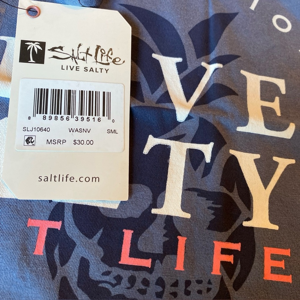 ๐๐ Salt Life Women's Permanent Vacation Tank NWT - Picture 2 of 2